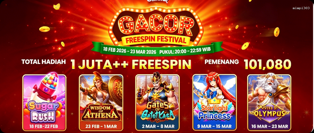 Login mimpi303 Sekarang Bonus Melimpah